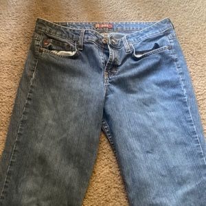 Vintage Medium Wash Flare Jeans